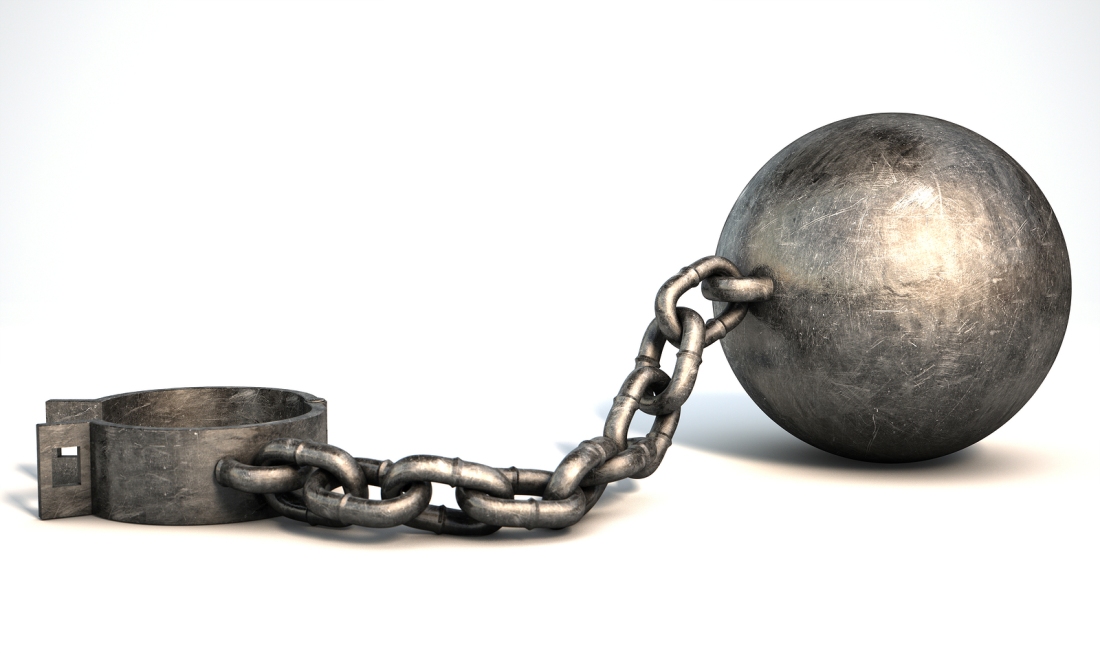 The Ball and Chain Epidemic 